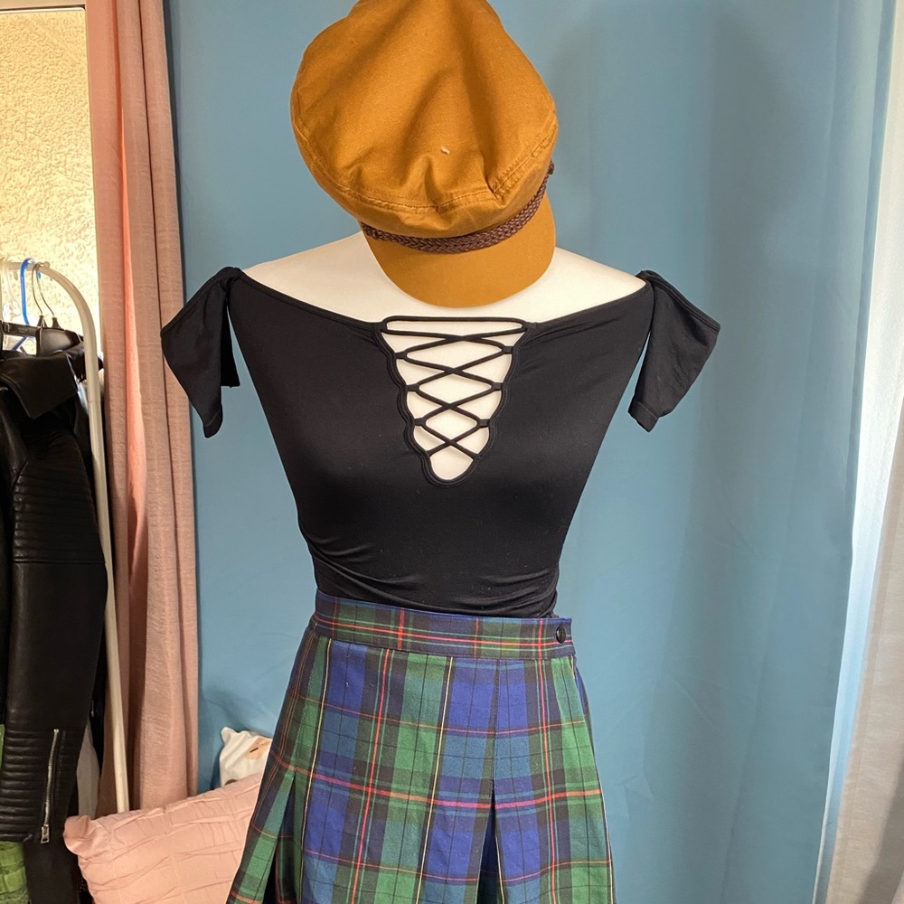{3 For $25} Cross front bodysuit